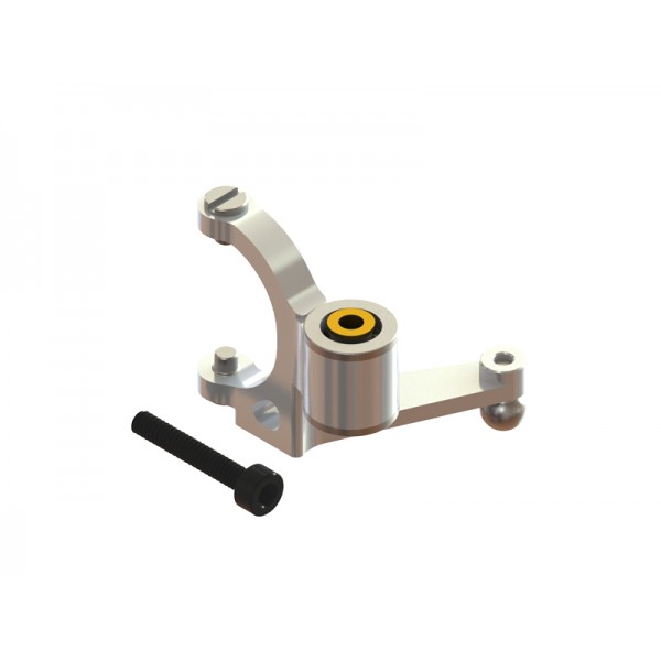 Lynx 180CFX - Precision Tail Bell Crank Lever - Silver [LX1396]